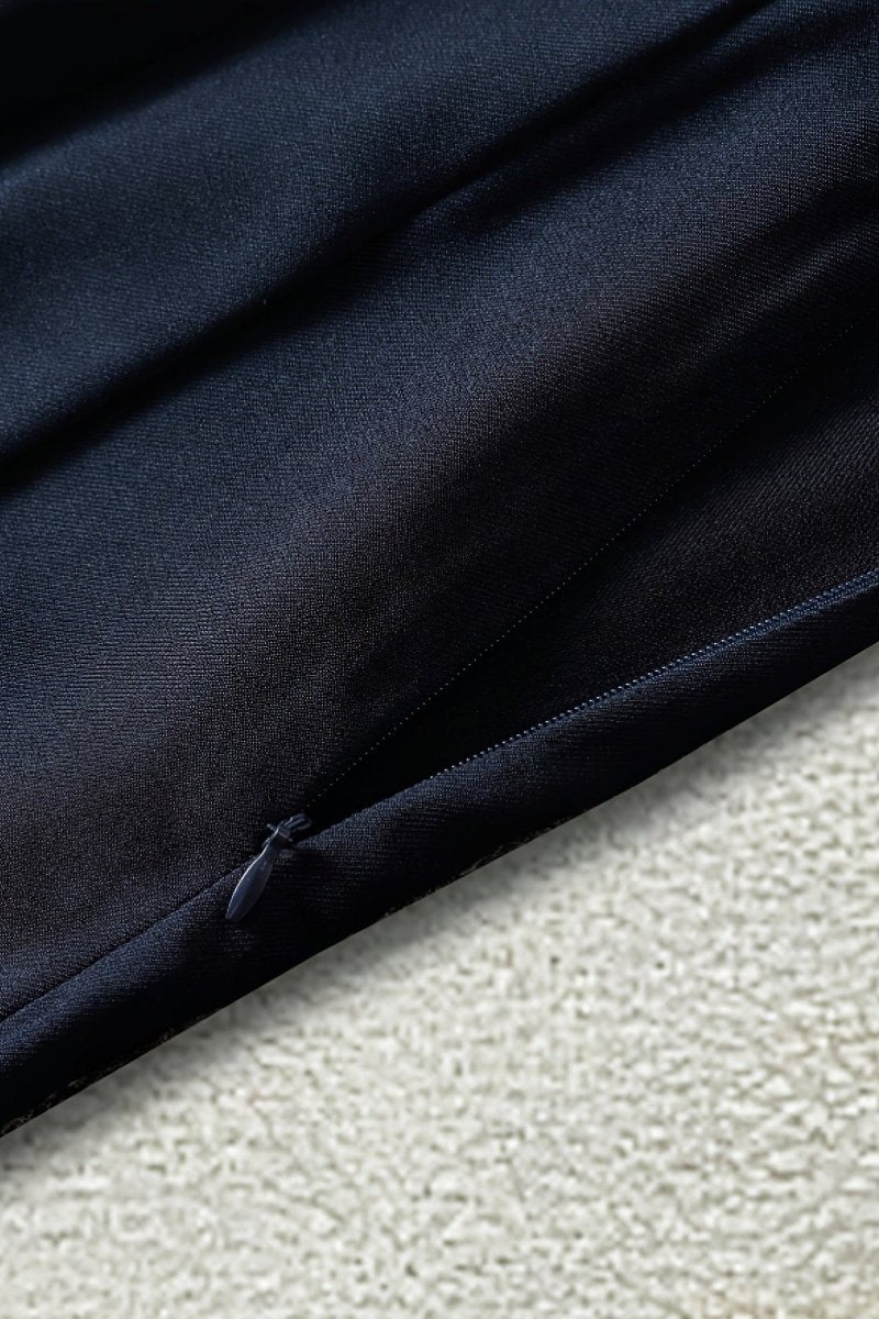 BLAKELY – Spring Stripe Shirt & Pleated Skirt Duo