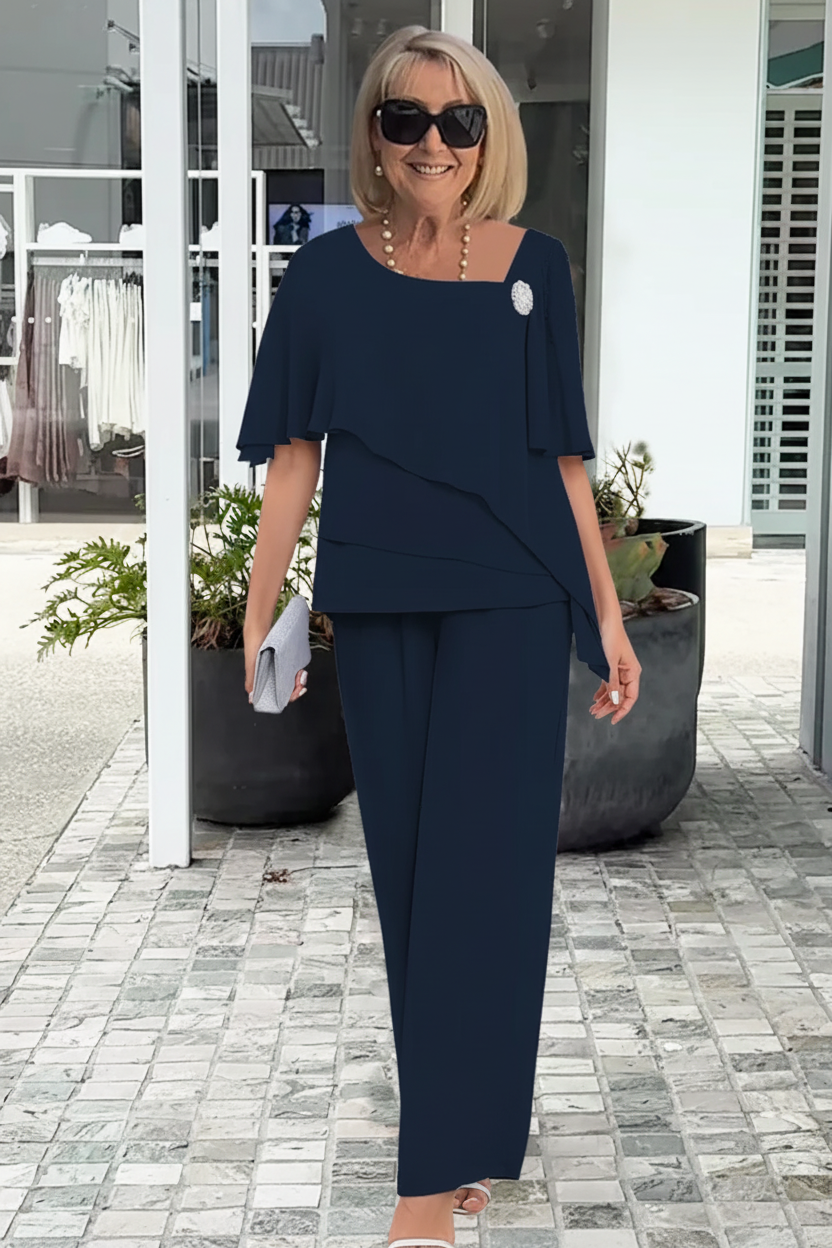 Chic Two Piece Sets for Women - Lightweight Co Ord Top and Skirt 1