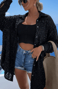 LYRIELLE – Elegant Beaded Casual Shirt