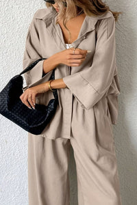 DALISSA – Plus Size Wide-Leg Linen Comfort Co-Ord