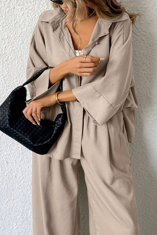 DALISSA – Plus Size Wide-Leg Linen Comfort Co-Ord