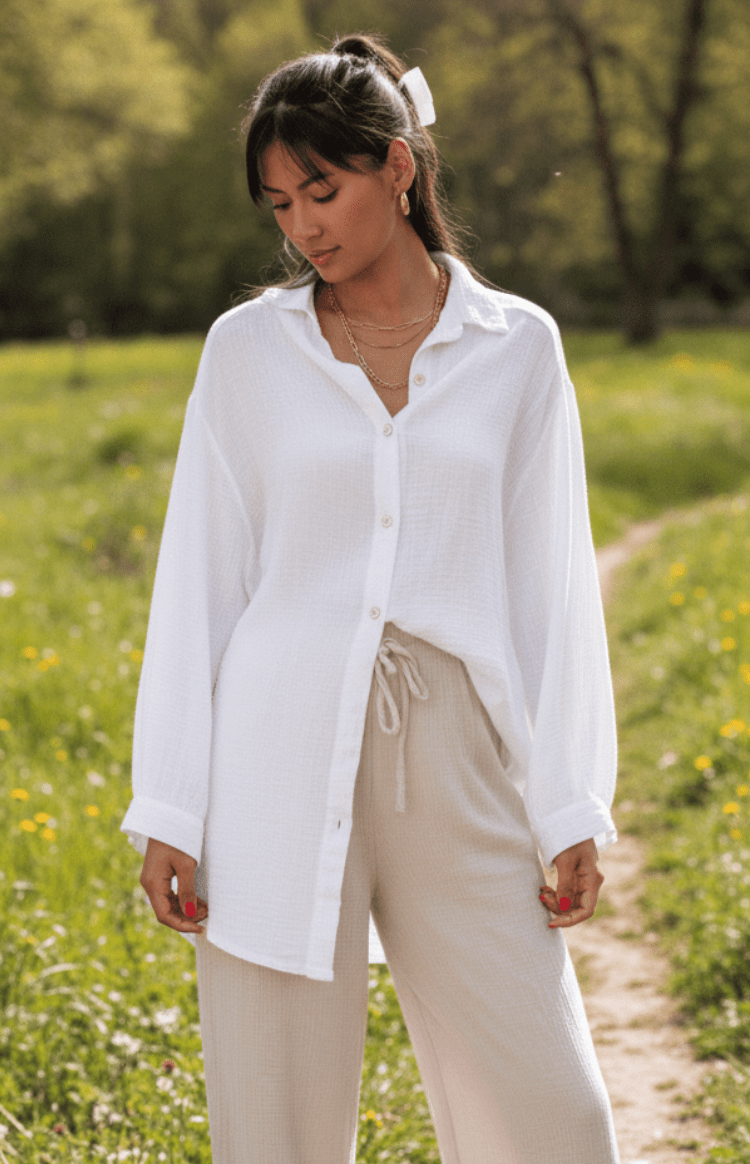 LIORA – Colorful Breezy Blouse