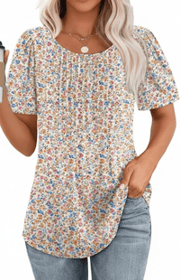 SERENEWEAR – Elegant Summer Basics T-Shirt Soft Airy Fabric Chic Style