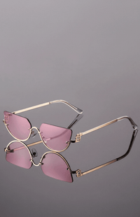 ZOÉVA – Cat Eye Sunglasses with UV400 Protection & Lightweight Metal Frames