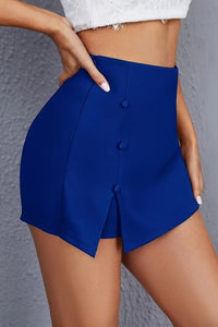 EVERLYSSA – Chic Side Slit Casual Skort