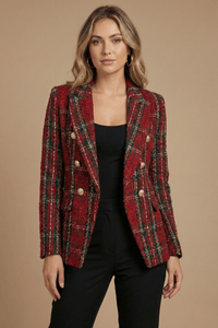 Pema – Modern Vintage-Fit Blazer with Breathable Lining