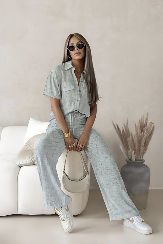 ISOLDE – Chic Spring Linen Ensemble