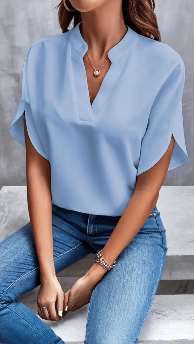 ALVIRA - Flowing Spring Blouse