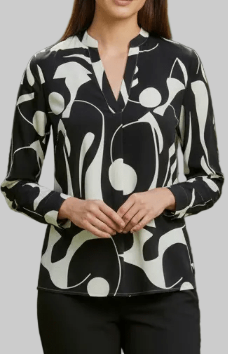 LUMAVIA – Elegant Women's Blouse Breathable Fabric Flattering Fit