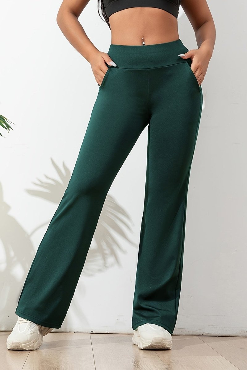 AUBRIELYN – Quick-Dry High-Waist Workout Pants