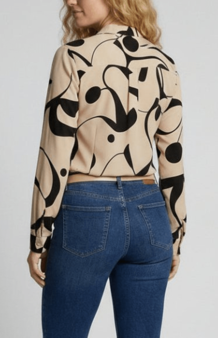 LUMAVIA – Elegant Women's Blouse Breathable Fabric Flattering Fit