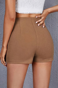 EVERLYSSA – Chic Side Slit Casual Skort