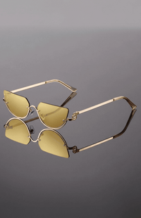 ZOÉVA – Cat Eye Sunglasses with UV400 Protection & Lightweight Metal Frames
