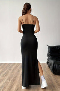 Monroe & Muse - High Slit Maxi Dress