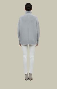TUFTINA – Soft Oversized Turtleneck Knit Sweater for Effortless Spring Style