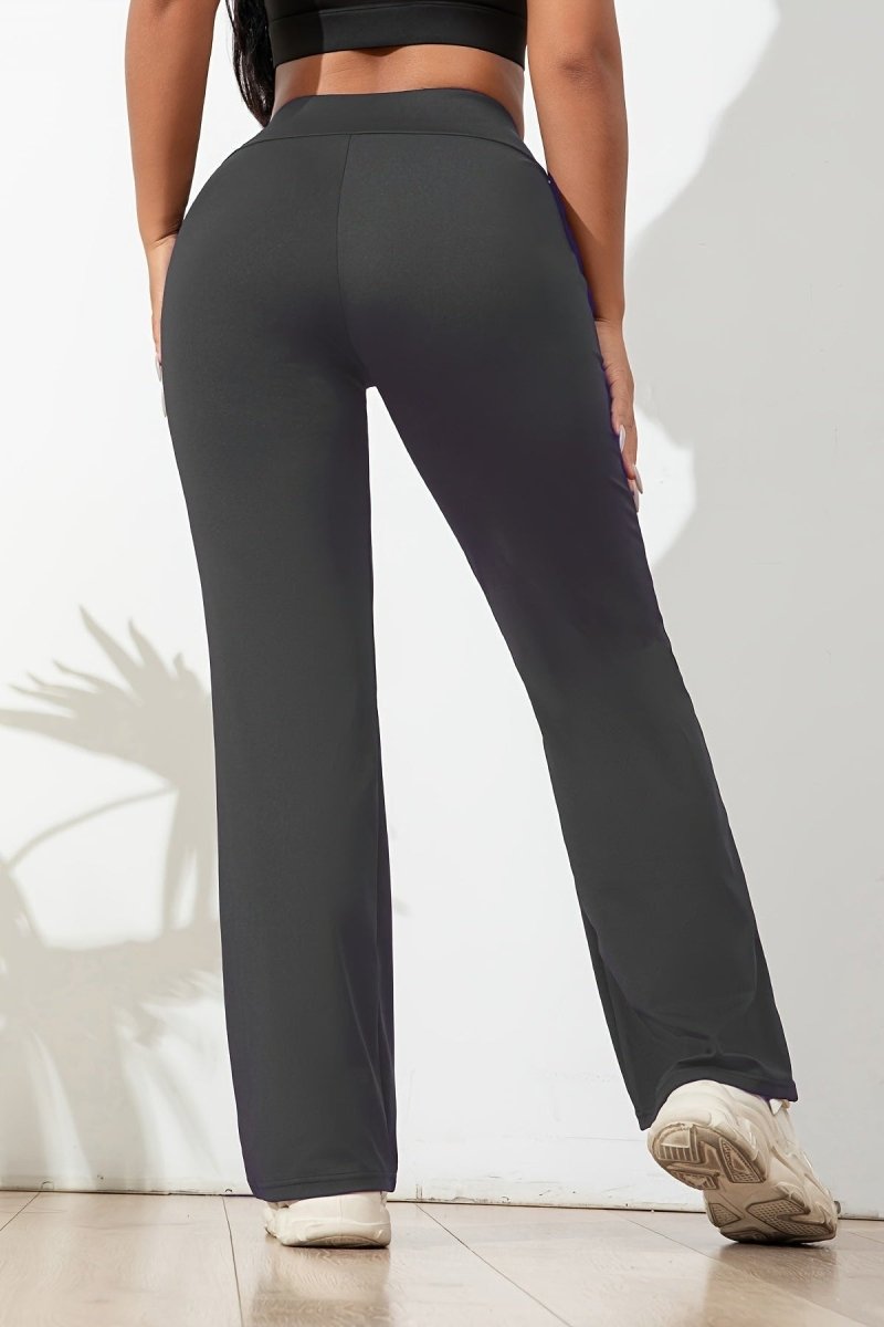 AUBRIELYN – Quick-Dry High-Waist Workout Pants
