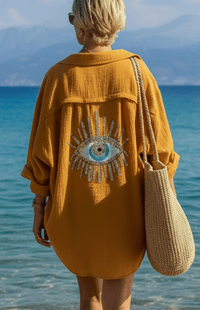 LYRIELLE – Elegant Beaded Casual Shirt