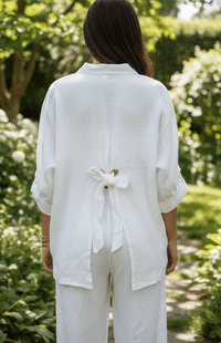 VIVIDLUXE – Chic Cropped Satin Blouse Puff Sleeves Versatile Boxy Fit