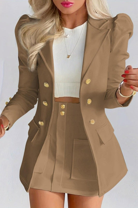 Fara – Sleek Business Casual Suit with Minimalist Profile