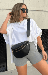 LUNA-STREET – Oversized Studded T-Shirt in Soft Fabric for Bold Style
