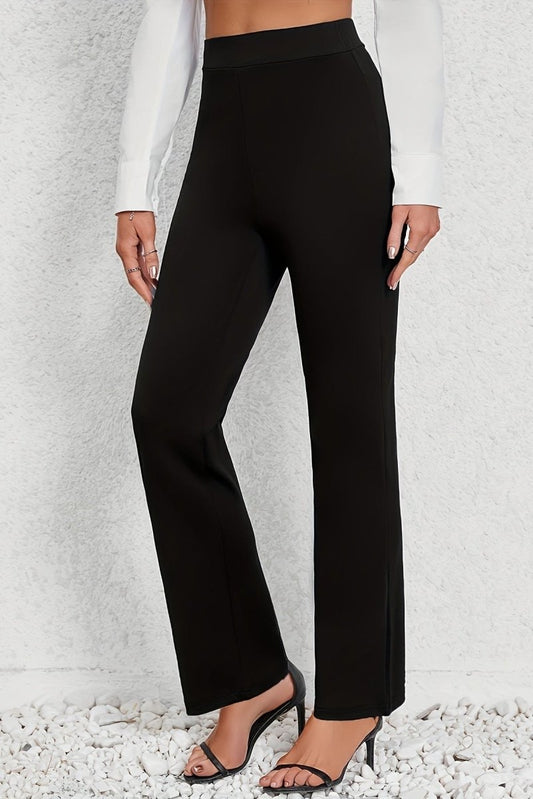 KENSARIA – Women’s Stretch Straight-Leg Trousers