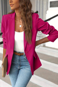 Beryn – Sharp Tailored Blazer with Classic Pocket Detailing