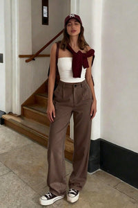 CAMBRIANA – Spring Autumn Straight Work Pants