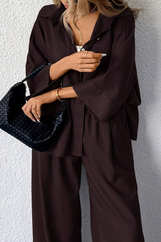 DALISSA – Plus Size Wide-Leg Linen Comfort Co-Ord