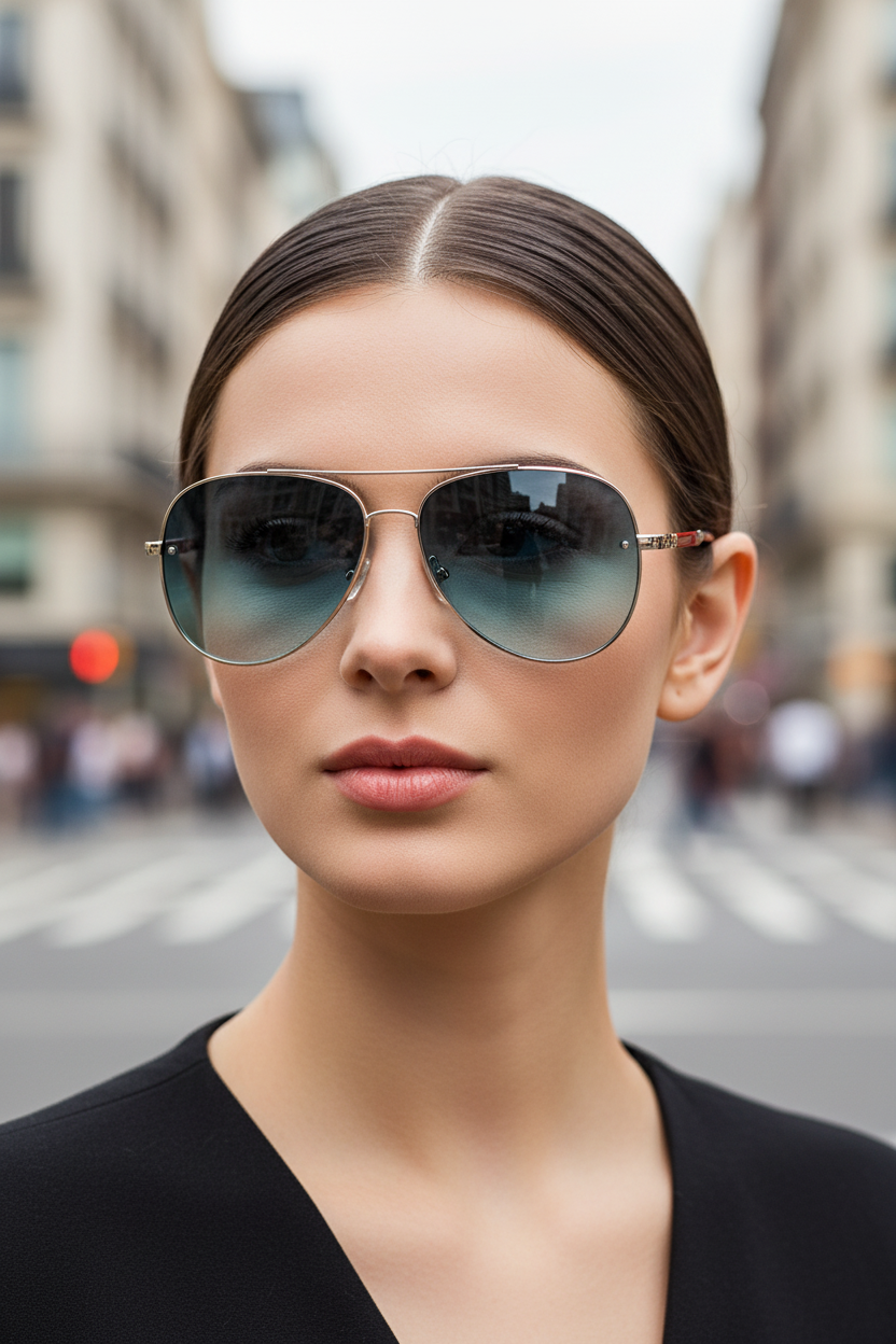 CELEVA – Lightweight Aviator Sunglasses with UV400 Protection & Anti-Reflective Lenses