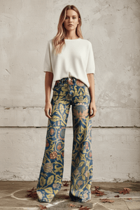 DENIMORA – Women’s Baggy Jeans with Soft Breathable Fabric and Relaxed Summer Fit