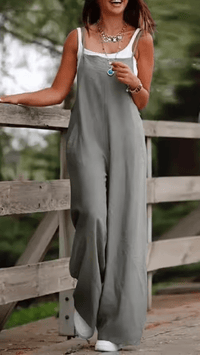 ZARÉLA - Wide Leg Strappy Jumpsuit