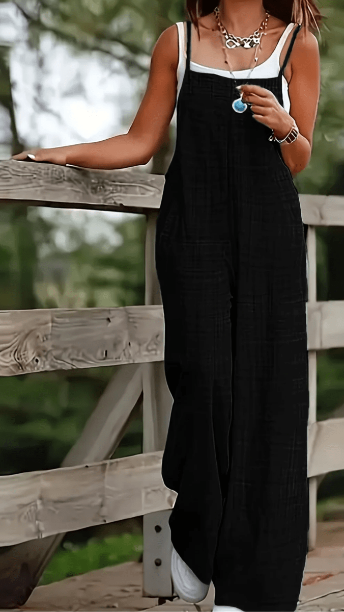 ZARÉLA - Wide Leg Strappy Jumpsuit