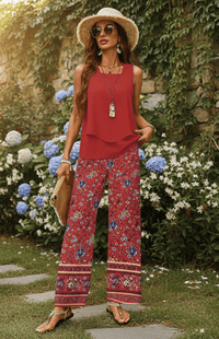 SOLÉNA – Elegant Two-Piece Summer Co-Ord Set for Women | Lightweight & Chic