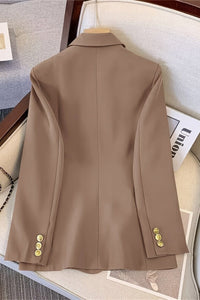 Alessandra - Tailored Double-Breasted Blazer for All-Season Wear