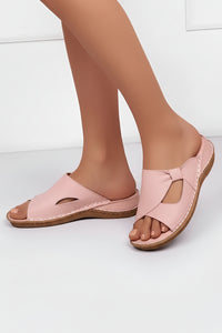 Alfryda - Orthopedic Sandals with T-Strap, Adjustable Velcro Straps & Arch Support 2