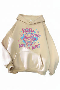 CHAOSRIFT – Jinx & Ekko Graphic Hoodie for Bold Trendy Comfort