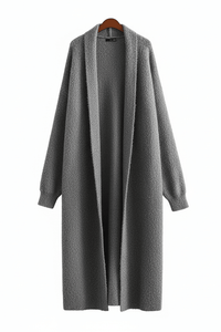 Arlena - Hooded Longline Knit Cardigan