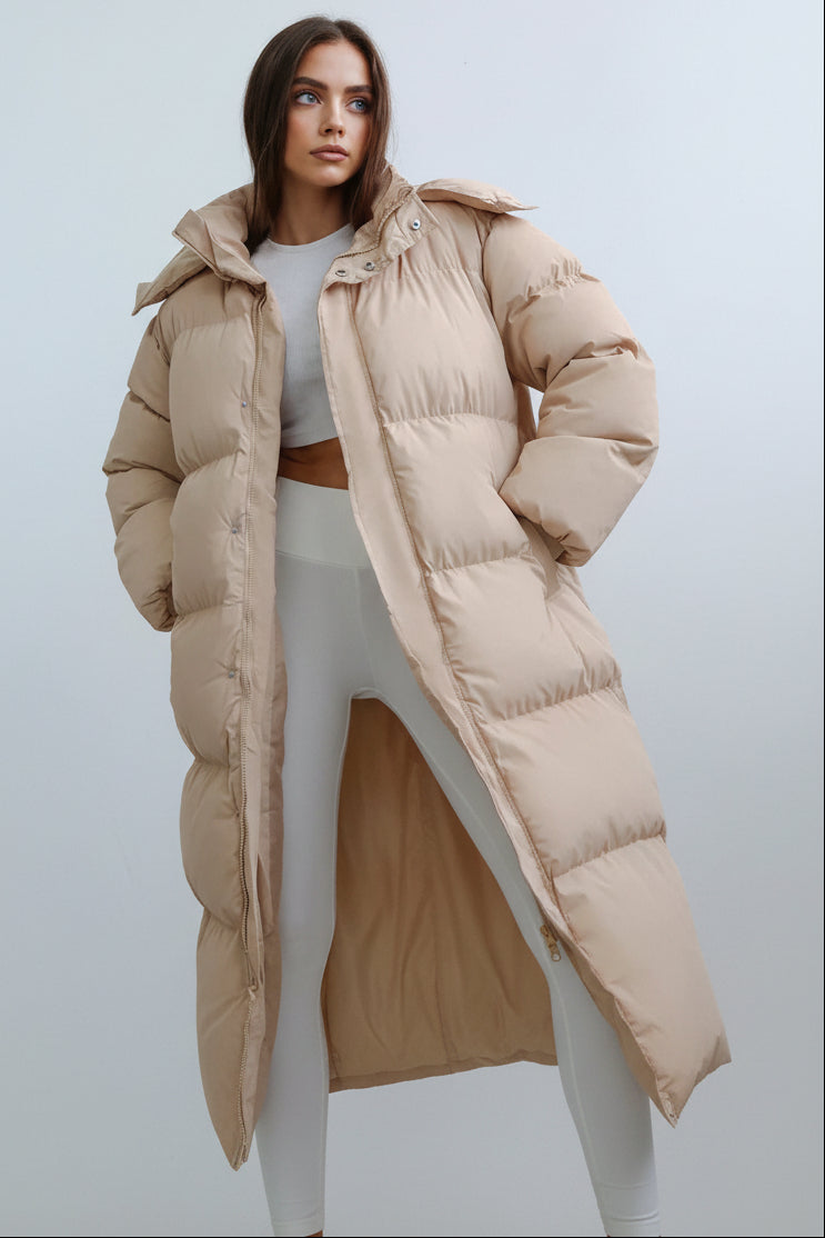 Caitlyn - Women's Winter Coats Hooded Long Warm Puffer Coat for Comfort 4