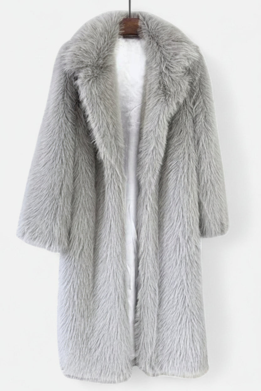 Caitlyn Women's Long Faux Fur Winter Coat for Ultimate Warmth and Style 3