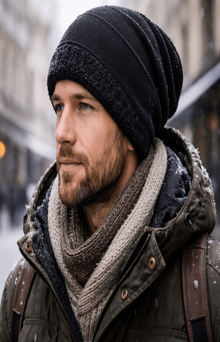 SLOUCHÉA – Cozy Slouchy Beanie for Relaxed Spring Warmth