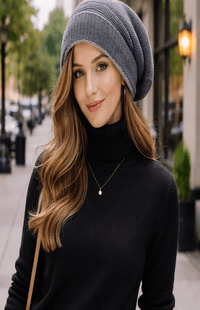 SLOUCHÉA – Cozy Slouchy Beanie for Relaxed Spring Warmth