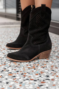 WESTELLA – Chic Breathable Cowboy Boots for Women with Side Zipper