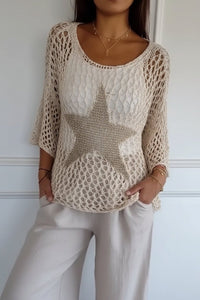 Chic Crochet Crop Top for Women - Stylish Summer Going Out Top in Relaxed Fit 5