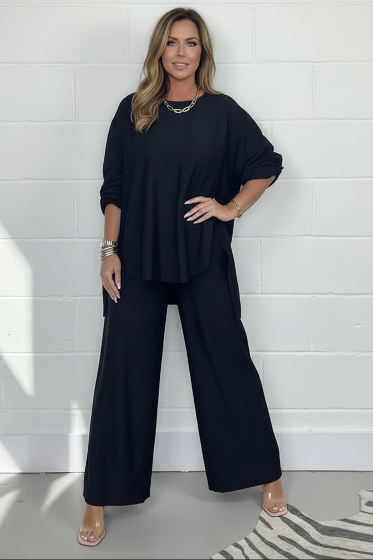 RELAXÉ – Women’s Elegant Sweatshirt Set with Loose Fit & Smooth Feel