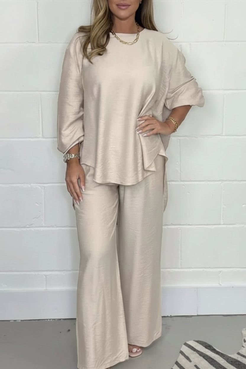 RELAXÉ – Women’s Elegant Sweatshirt Set with Loose Fit & Smooth Feel