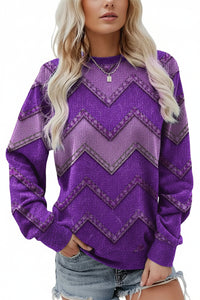 WINTERINK – Chic Printed Sweatshirt for Cozy Winter Outfits