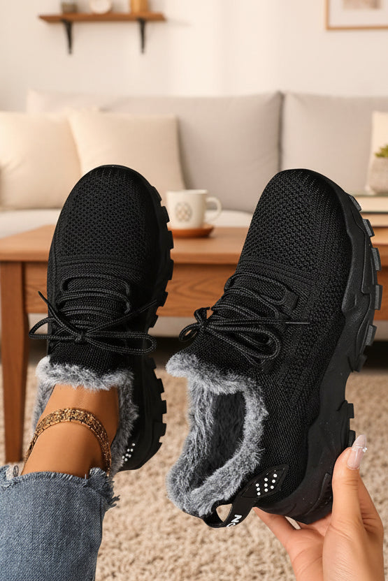 Chloe - Lace-Up Winter Sneakers for Women, Insulated Comfort & Style 0