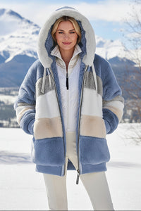 Christa - Oversized Hooded Jacket with Cozy Warmth & Practical Pockets 0