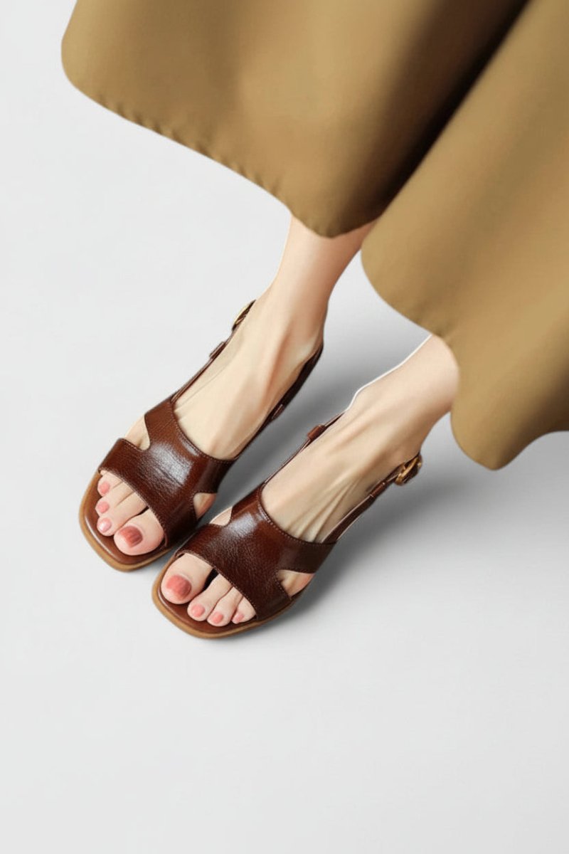 Christa Women's Casual Open Toe Strap Sandals - Lightweight Summer Comfort 1