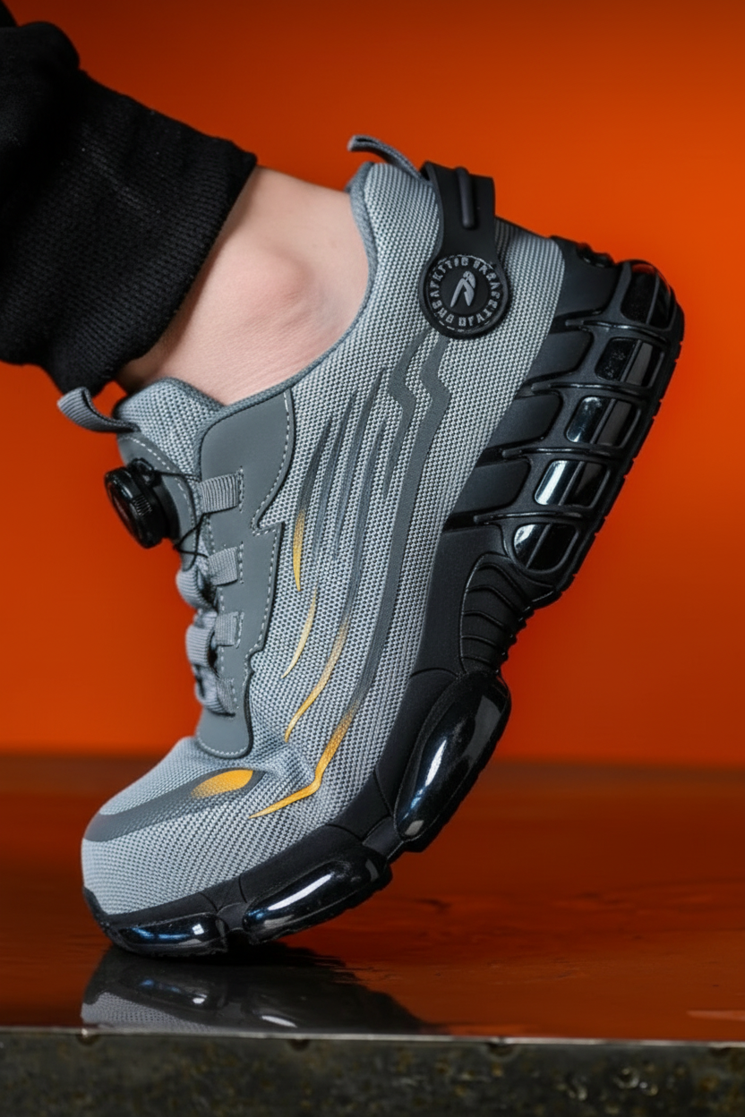 ComfortSafe - Lightweight Breathable Safety Shoes with Steel Toe Cap 4